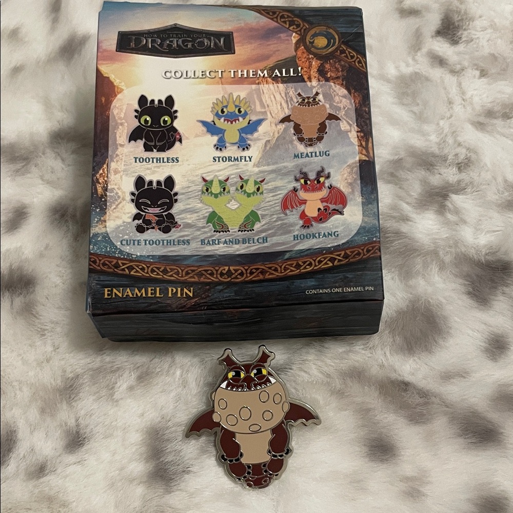 HTTYD Meatlug Enamel Pin